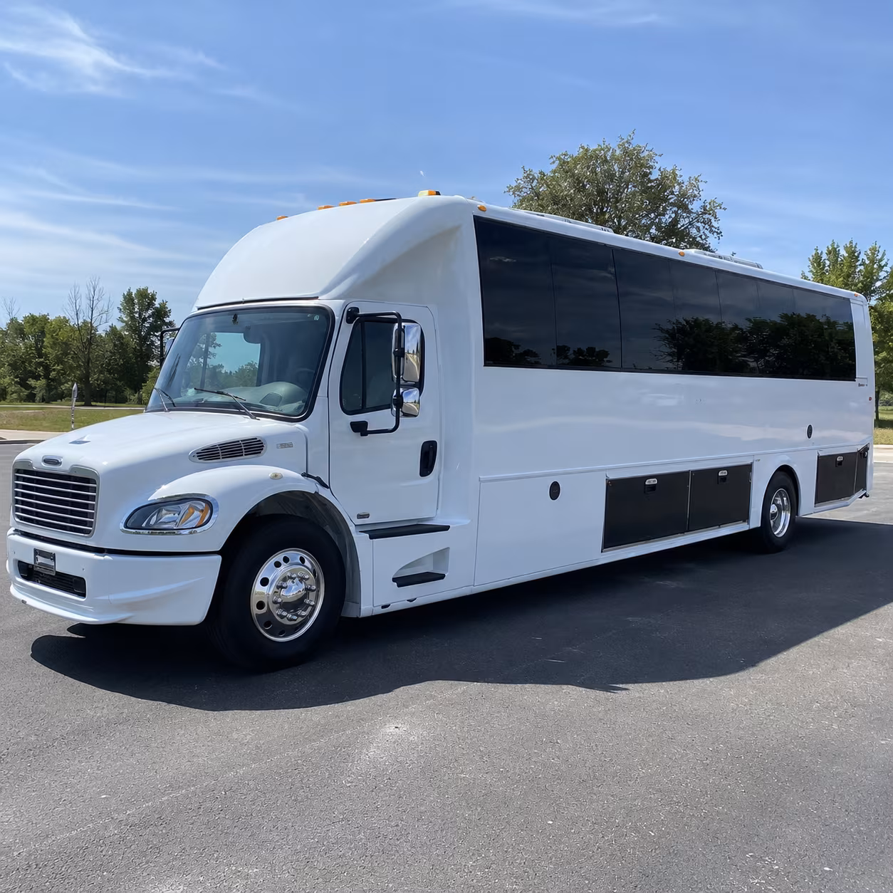 campbell 40 passenger party bus