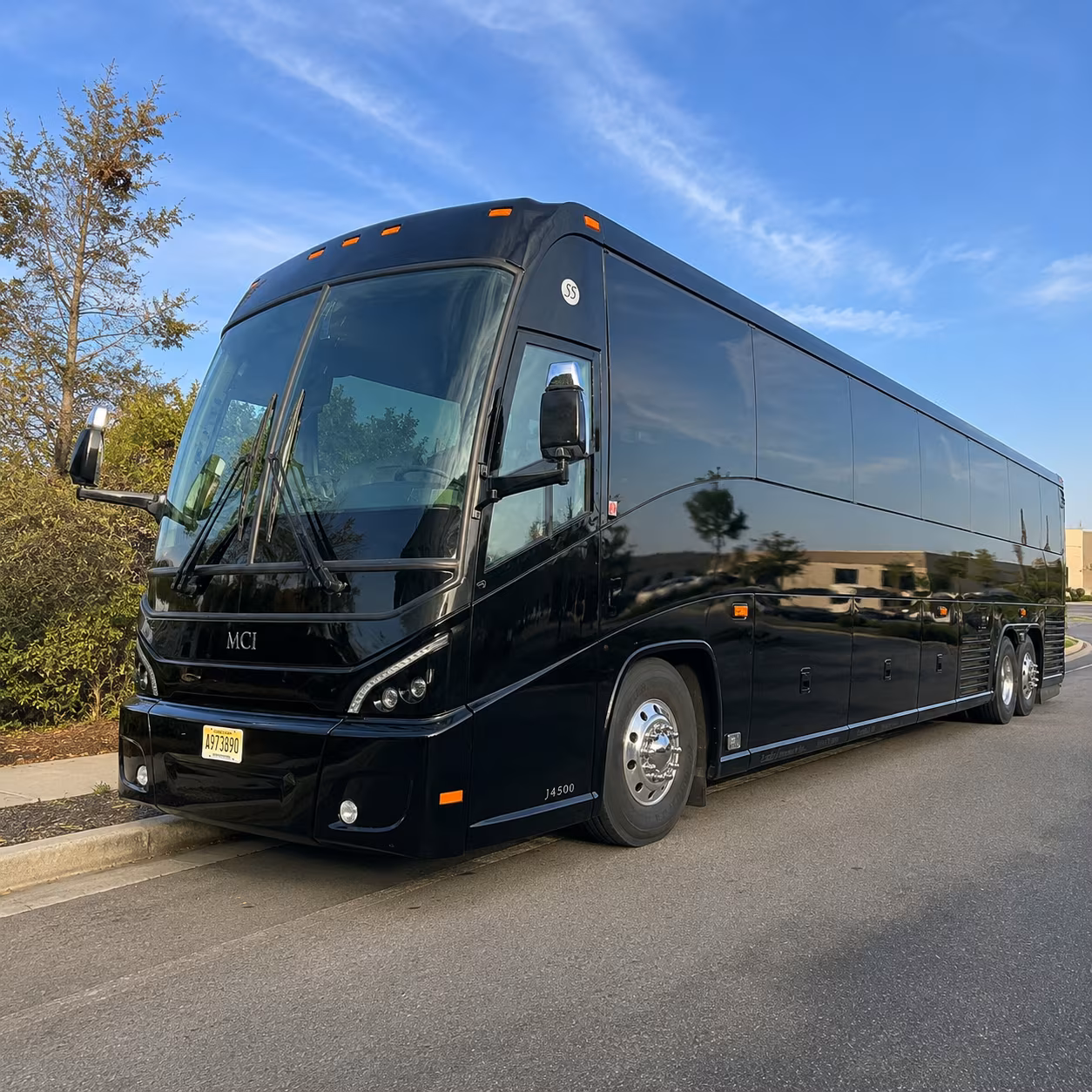 long distance charter buses for training mobilization and extended operations