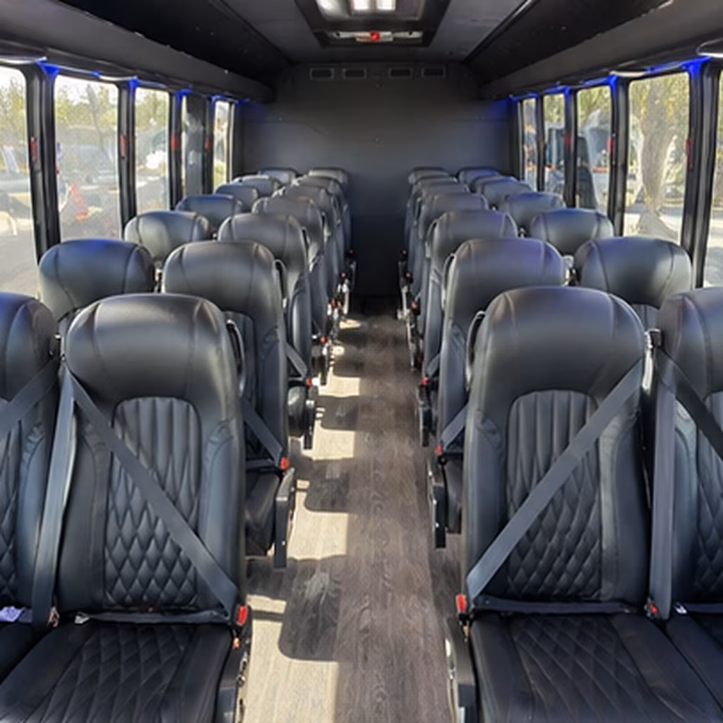 milpitas airport transportation onboard seating
