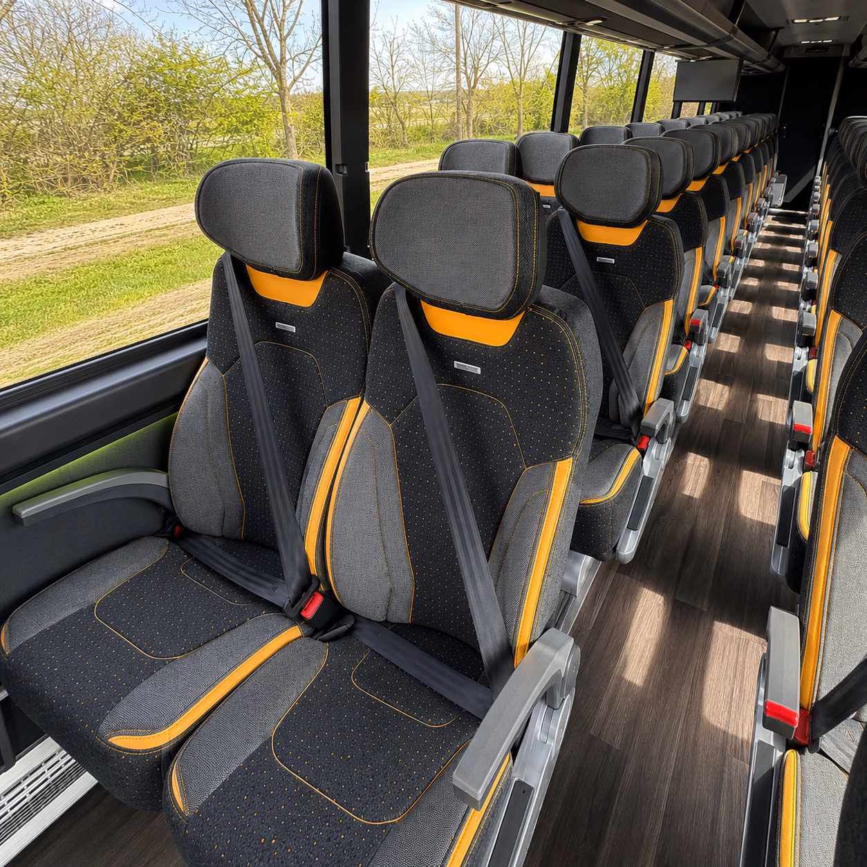 milpitas government military transportation onboard seating