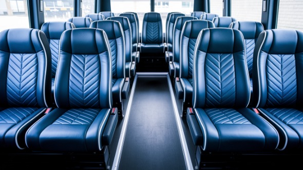 15 passenger minibus inside santa clara