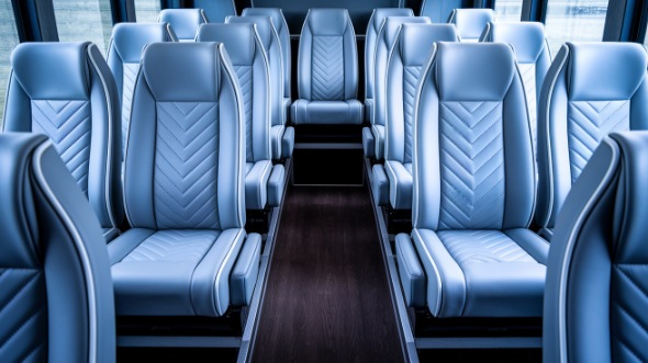 28 passenger minibus inside