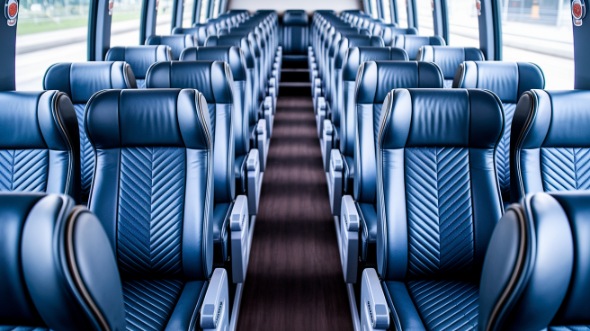 54 passenger charter bus rental campbell