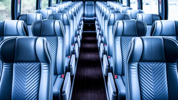 milpitas 56 passenger charter bus interior